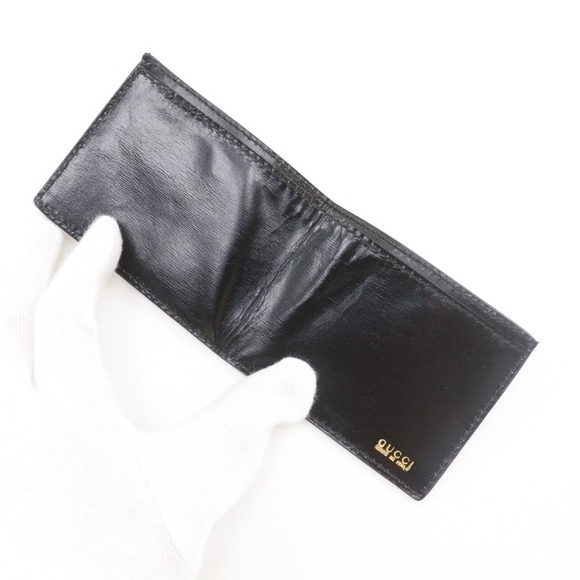 Gucci Old handbag, vintage embossed leather, flap style, for women. - Picture 16 of 16